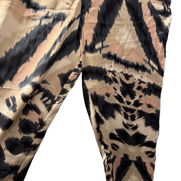 Live 4 Truth Womens Pants Sz L Polyester Palazzo Pants Animal Print. NWT - Picture 7 of 12